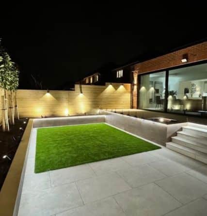 Small garden landscaping